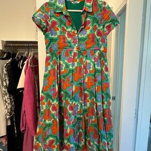 Amanda Uprichard Multicolor Floral Dress